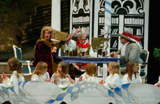 Kartenspiel, Bier, Weissw&uuml;rst, gar lustig is im Himmel ...